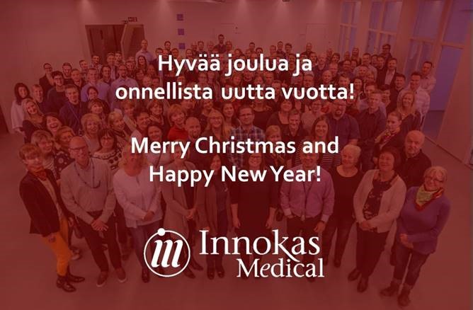 Hyvää joulua - Merry Christmas Innokas Medical